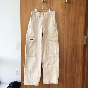 Urban Outfitters BDG Cream Cargo Pants